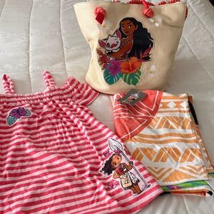 DISNEY 4 piece MOANA BEACH SET🧡